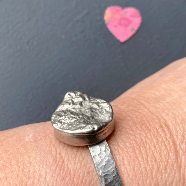 Outlander locations textured cuff bracelet