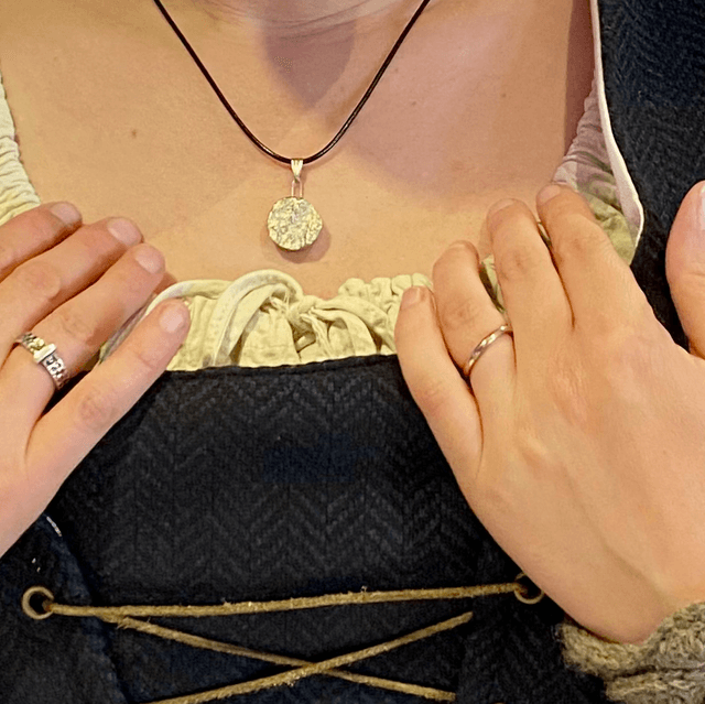 Outlander location - round pendant