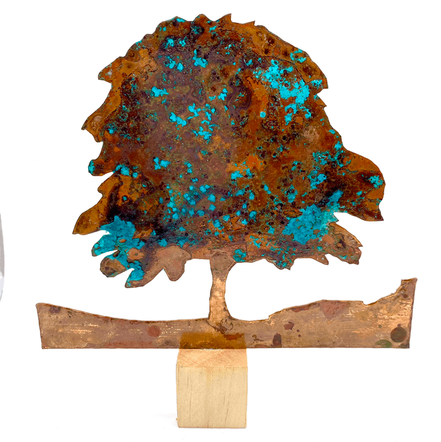 Sycamore Gap Tree: Copper & Patina 