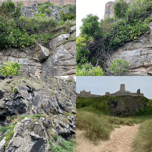 Bamburgh textures art display Bebbanburg The Last Kingdom