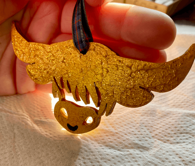 Coo Christmas decoration