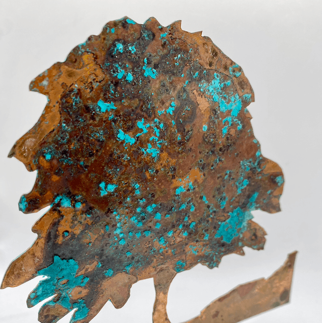 Sycamore Gap Tree: Copper & Patina 