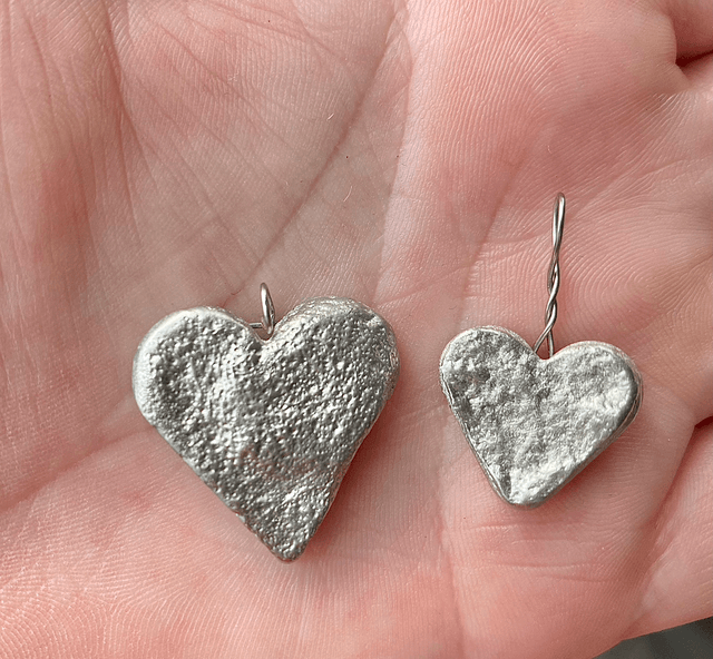 Bamburgh textures heart pendant Bebbanburg  The Last Kingdom