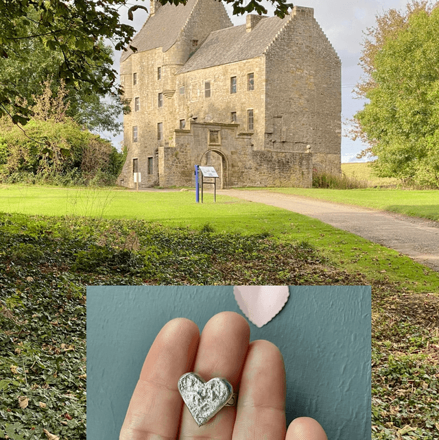 Outlander locations heart ring 