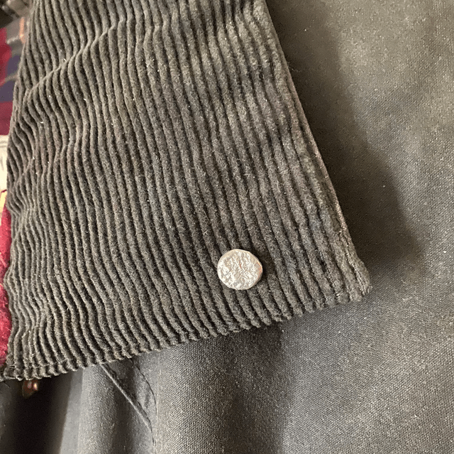 Outlander locations textured pin lapel/cap/hat
